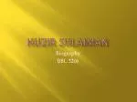 Huzir Sulaiman - slide 1