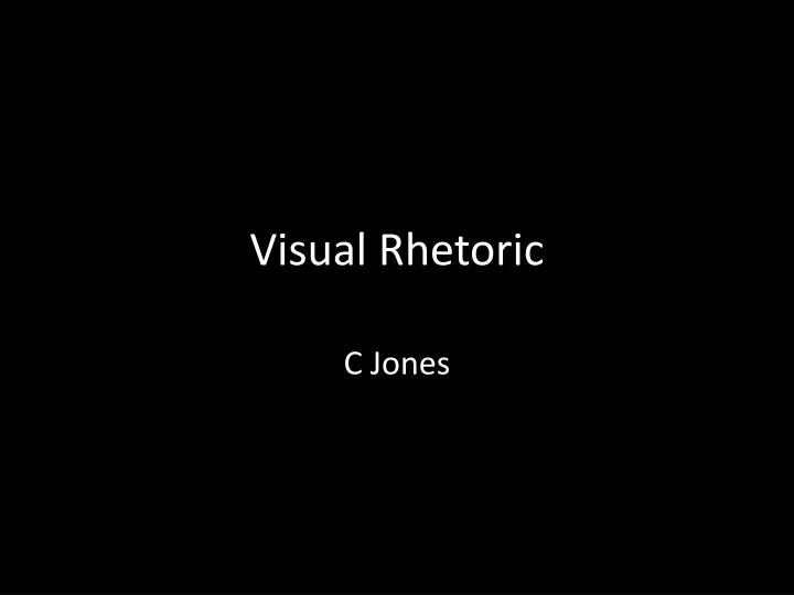 visual rhetoric