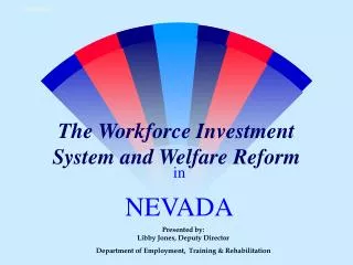 The Workforce Investment System and Welfare Reform