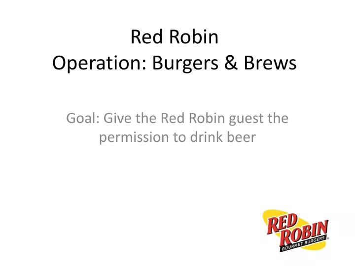 red robin operation burgers brews