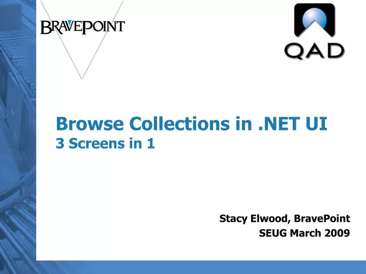 browse collections in net ui 3 screens in 1