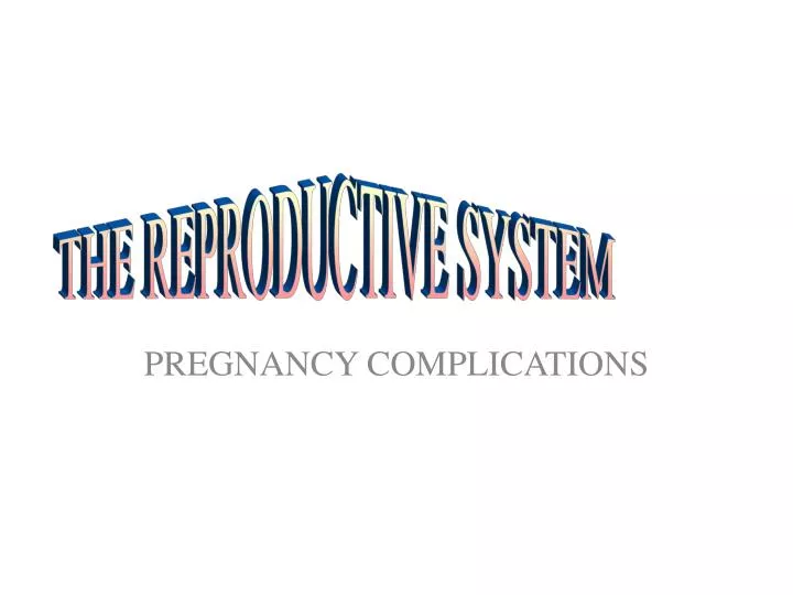 pregnancy complications