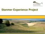 Stanmer Experience Project - slide 1