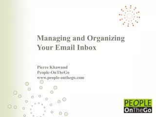 Managing and Organizing Your Email Inbox