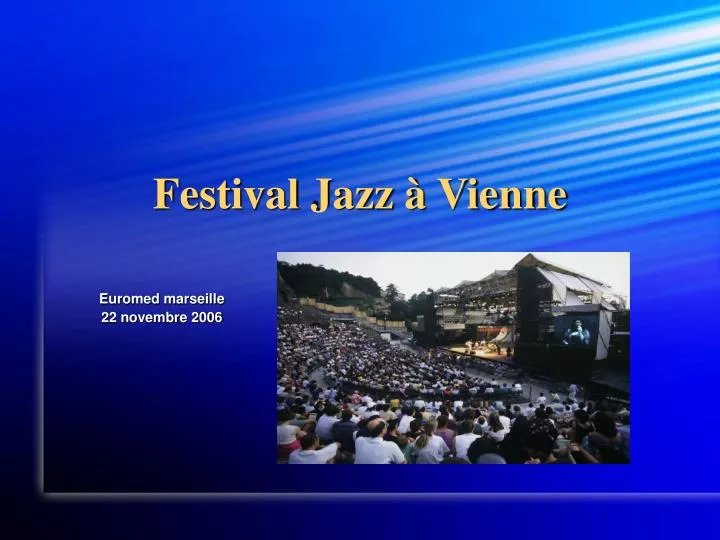 festival jazz vienne