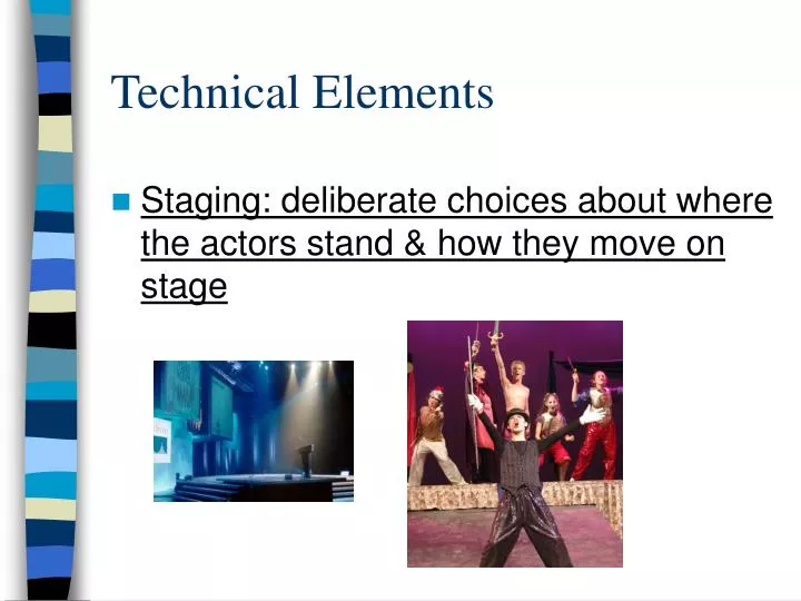 technical elements