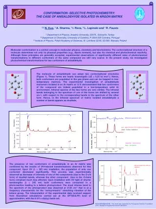 CONFORMATION -SELECTIVE PHOTOCHEMISTRY: THE CASE OF ANISALDEHYDE ISOLATED IN ARGON MATRIX