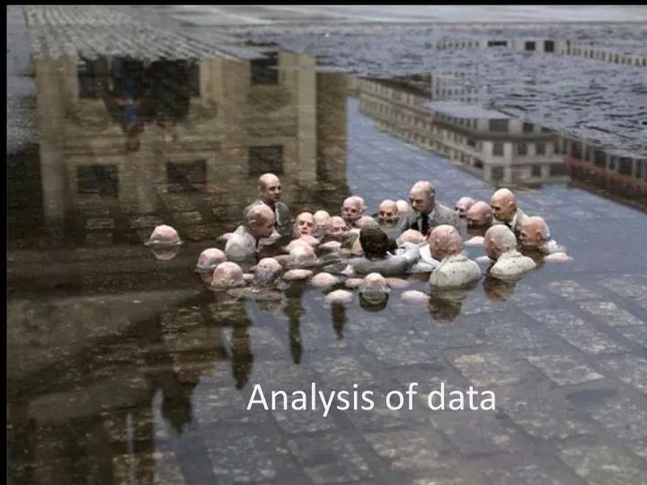 analysis of data