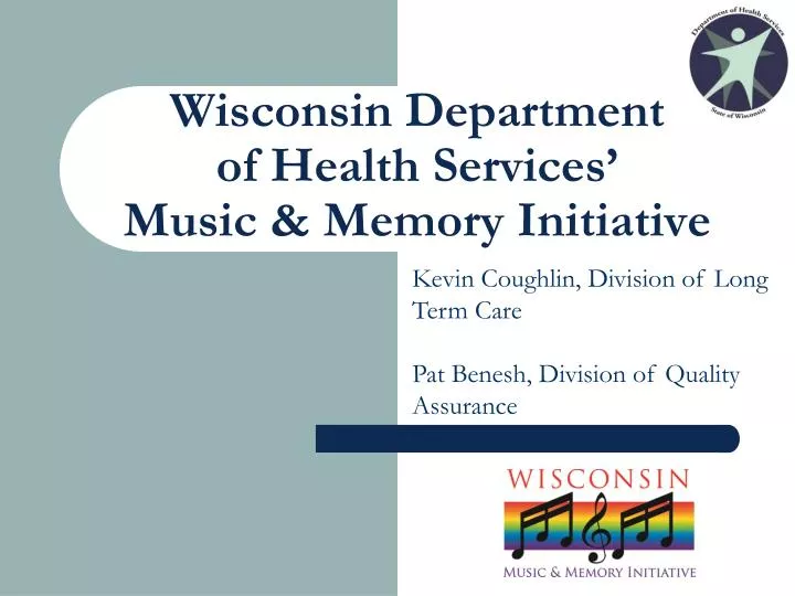 wisconsin department of health services music memory initiative