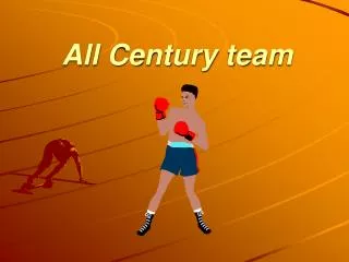 All Century team