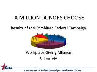 A MILLION DONORS CHOOSE