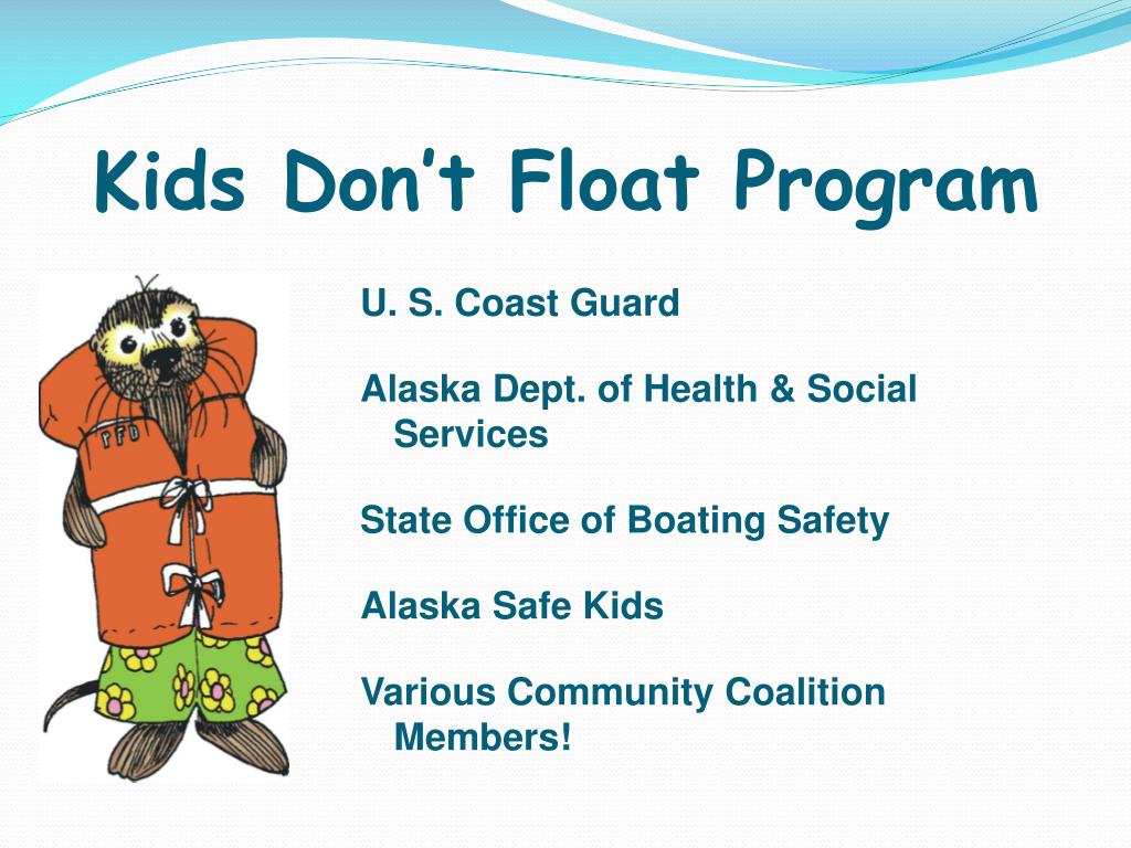 PPT - Kids Don’t Float Program PowerPoint Presentation, free download ...