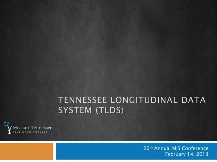 tennessee longitudinal data system tlds