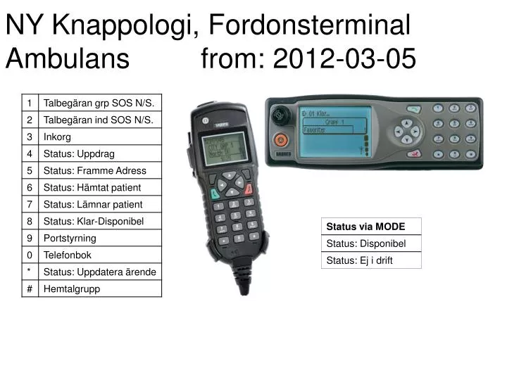 ny knappologi fordonsterminal ambulans from 2012 03 05