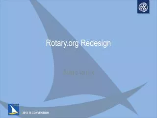 Rotary.org Redesign