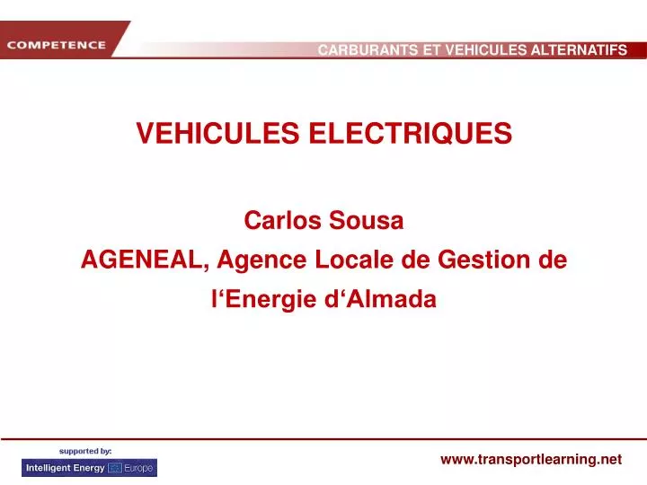 vehicules electriques carlos sousa ageneal agence locale de gestion de l energie d almada