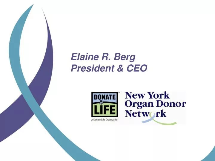 elaine r berg president ceo