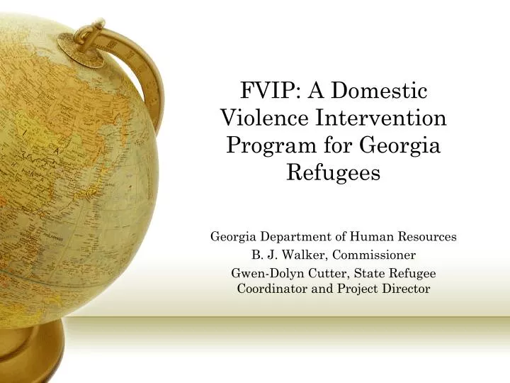 fvip a domestic violence intervention program for georgia refugees