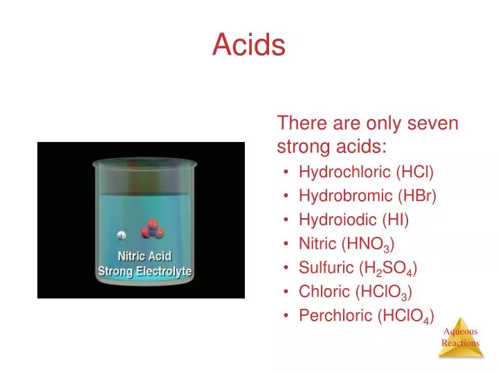 acids