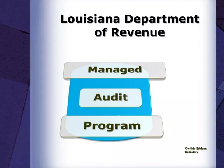 louisiana department of revenue