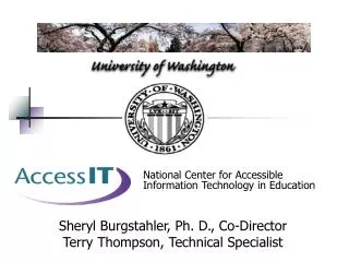 National Center for Accessible Information Technology in Education
