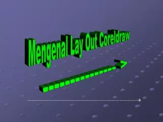 Mengenal Lay Out Coreldraw