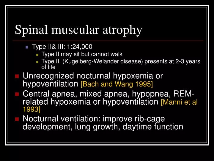 spinal muscular atrophy