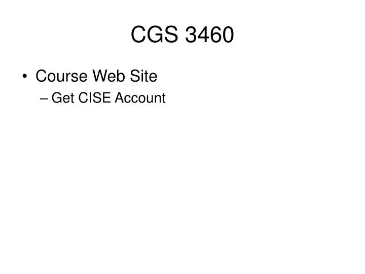 cgs 3460