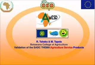 R. Tsheko &amp; M. Tapela Botswana College of Agriculture