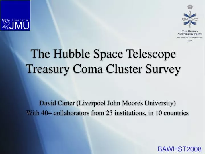 the hubble space telescope treasury coma cluster survey