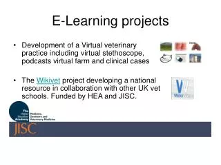 E-Learning projects