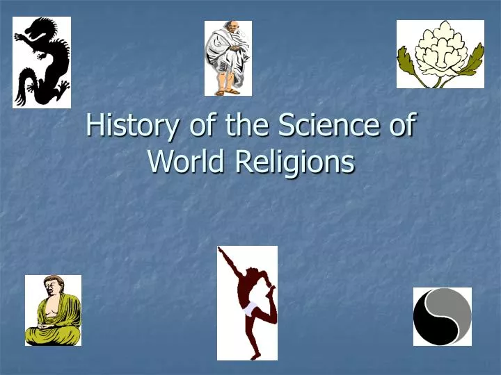 history of the science of world religions