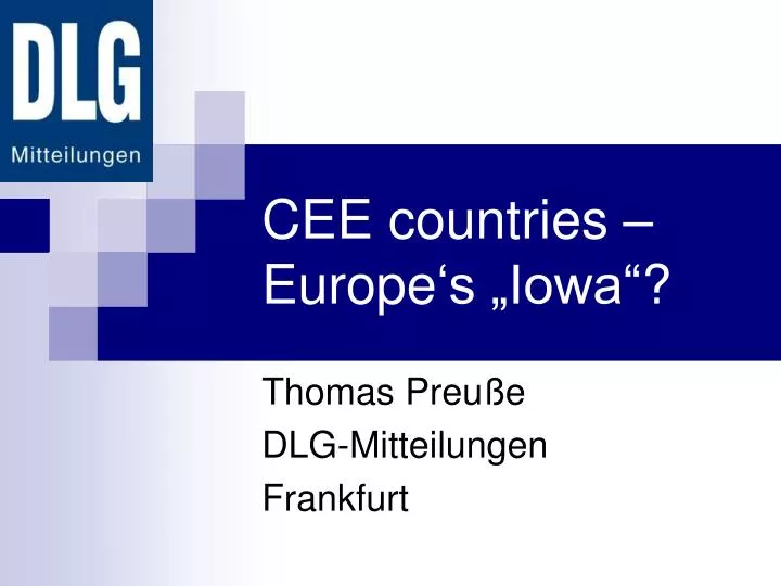 cee countries europe s iowa