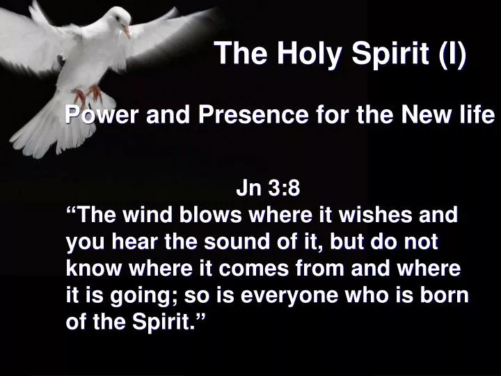 the holy spirit i
