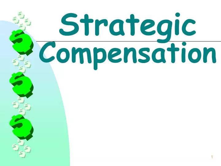 strategic compensation