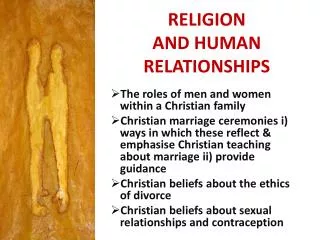 RELIGION AND HUMAN RELATIONSHIPS