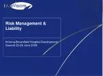 Risk Management &amp; Liability - slide 1