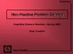 Non-Routine Problem Solving - slide 1
