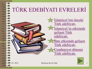 t rk edeb yati evreler