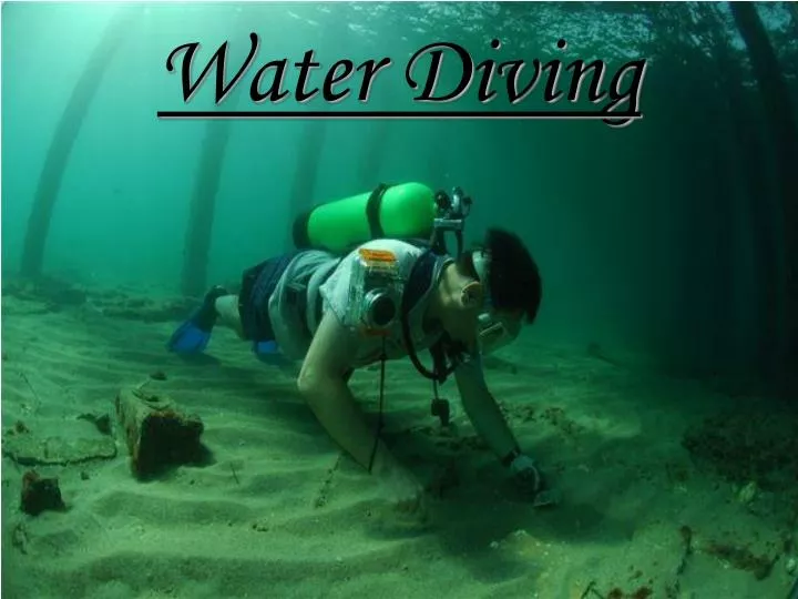 water diving