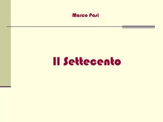 marco pasi