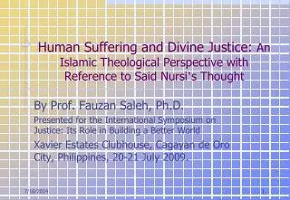 By Prof. Fauzan Saleh, Ph.D.