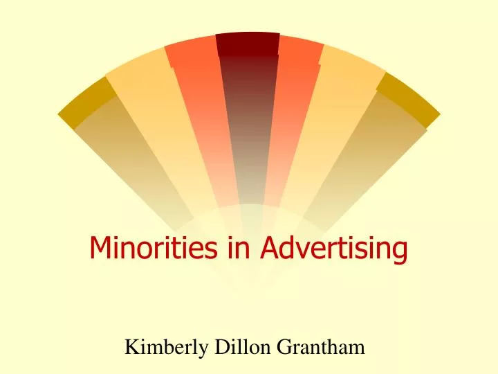 minorities in advertising
