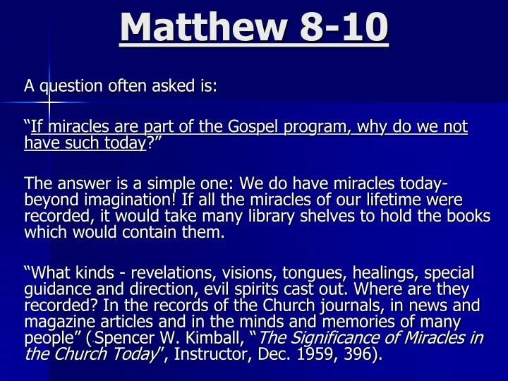 matthew 8 10