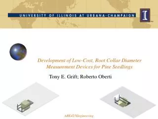 Development of Low-Cost, Root Collar Diameter Measurement Devices for Pine Seedlings