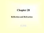 Understanding Reflection and Refraction of Light - slide 1