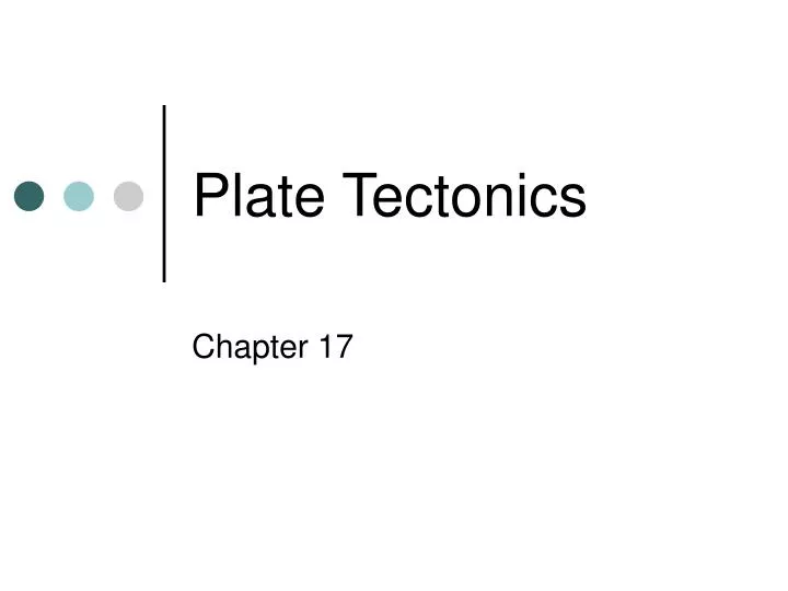 plate tectonics