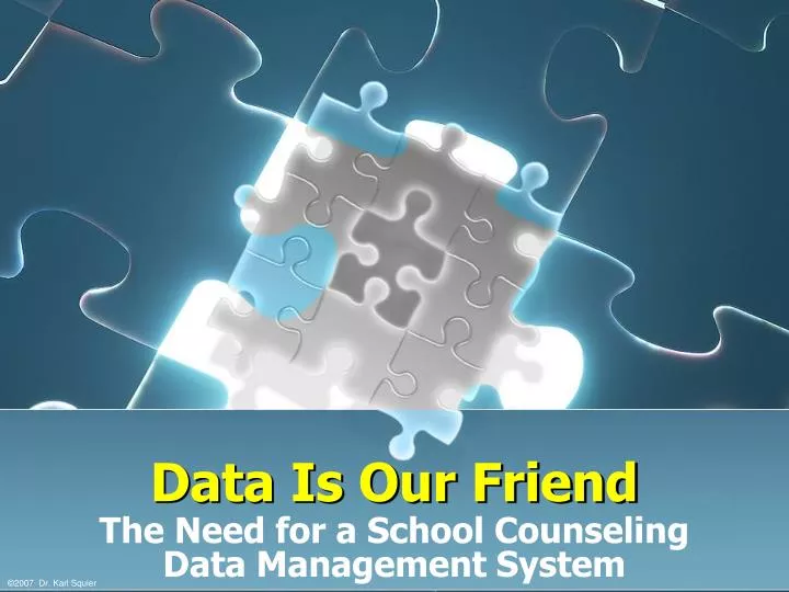 the need for a school counseling data management system