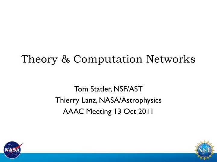 theory computation networks