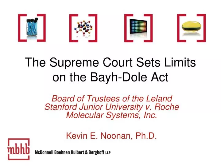 the supreme court sets limits on the bayh dole act